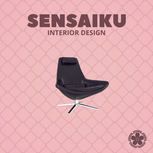 Miniature Replica 1:12 Jeffrey Bernett 26. Metropolitan Armchair for Miniature Dollhouse - 3D Print Instant Download - Miniature Furniture Designer Series