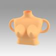 1.jpg Vase female breast