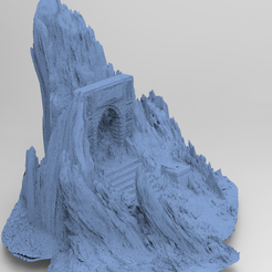 untitled.3274.png Fichier OBJ Passerelle Fantasy Cliffs 3・Modèle à télécharger et à imprimer en 3D