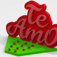 te amo1.PNG STAND CELL PHONE TE AMO - CELL PHONE HOLDER