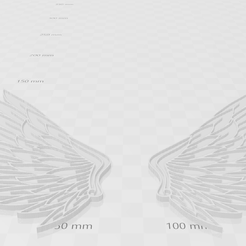 alas 2a.png Fichier 3MF gratuit WINGS・Objet à télécharger et à imprimer en 3D