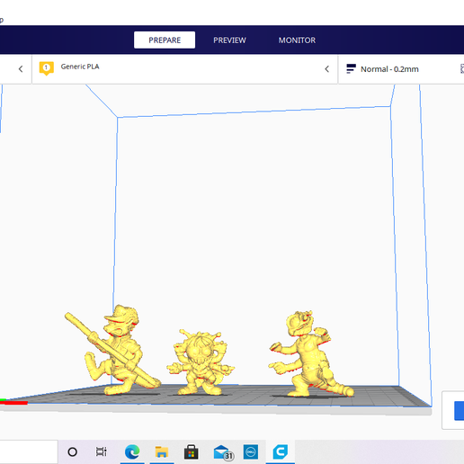 TMNT pack of 3 sidekicks - 3D model önizlemesi