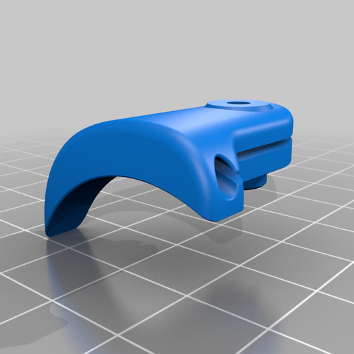 Archivo 3D gratuito Guía cable cambio pedalier bici v2 🔌 ・Design para ...