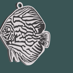 Llavero-Disco.png Disco fish keychain