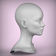 2.13.jpg 41 3D HEAD FACE FEMALE CHARACTER TEENAGER PORTRAIT DOLL 3D model 3D model 3D model