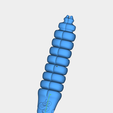 微信图片_20221224062229.png Bionic rattlesnake tail keychain