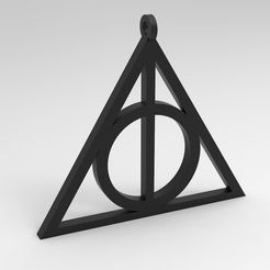 1.jpg Fichier 3D Pendentif Reliure de la mort pour impression 3D・Plan à imprimer en 3D à télécharger