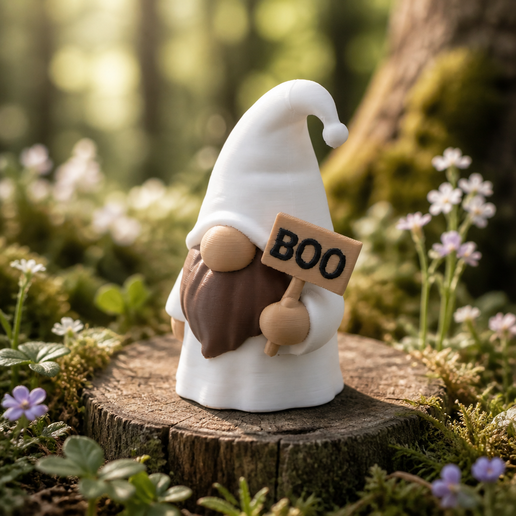 Boo Gnome – Cute Halloween Figurine