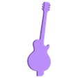 LESPAUL.stl GUITAR PICK HOLDER v2.0