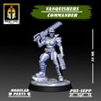 a We VANQUISHERS tT COMMANDER KNIGHT $OUL// Studio jy 35 MM be DIY PRE-SUPP w PARTS & 7 aS Vanquishers Company Commander