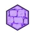 25mm_hb_Stone_Tiles.stl Bases for D&D and Tabletop Minis