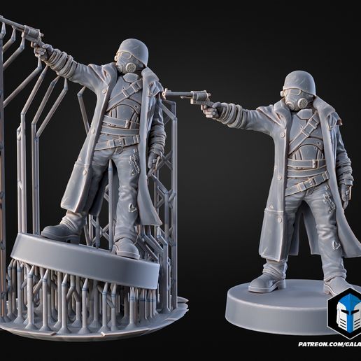 👤 1:48 Scale NCR Rangers - 3D Print Files・ 3D File for 3D printing・Cults