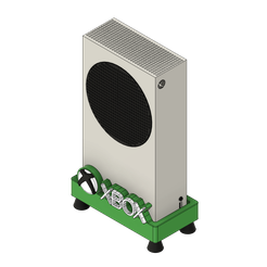 Xbox-Series-S-Support-Front-2-v1.png STL file Xbox Series S Stand Console・3D print design to download, Upcrid