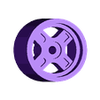 1_64_Wheel_18M.stl Equipamento de Trabalho Inspirado 1:64 Hotwheels Rodas Diecast