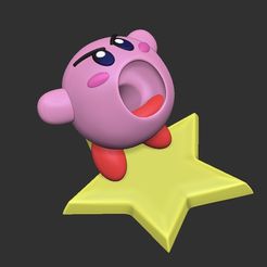 kirby3.jpg OBJ-Datei kirby kostenlos・3D-druckbare Vorlage zum herunterladen