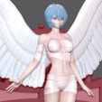 9.jpg REI AYANAMI ANGEL EVANGELION SEXY GIRL STATUE CUTE PRETTY ANIME CHARACTER 3D PRINT