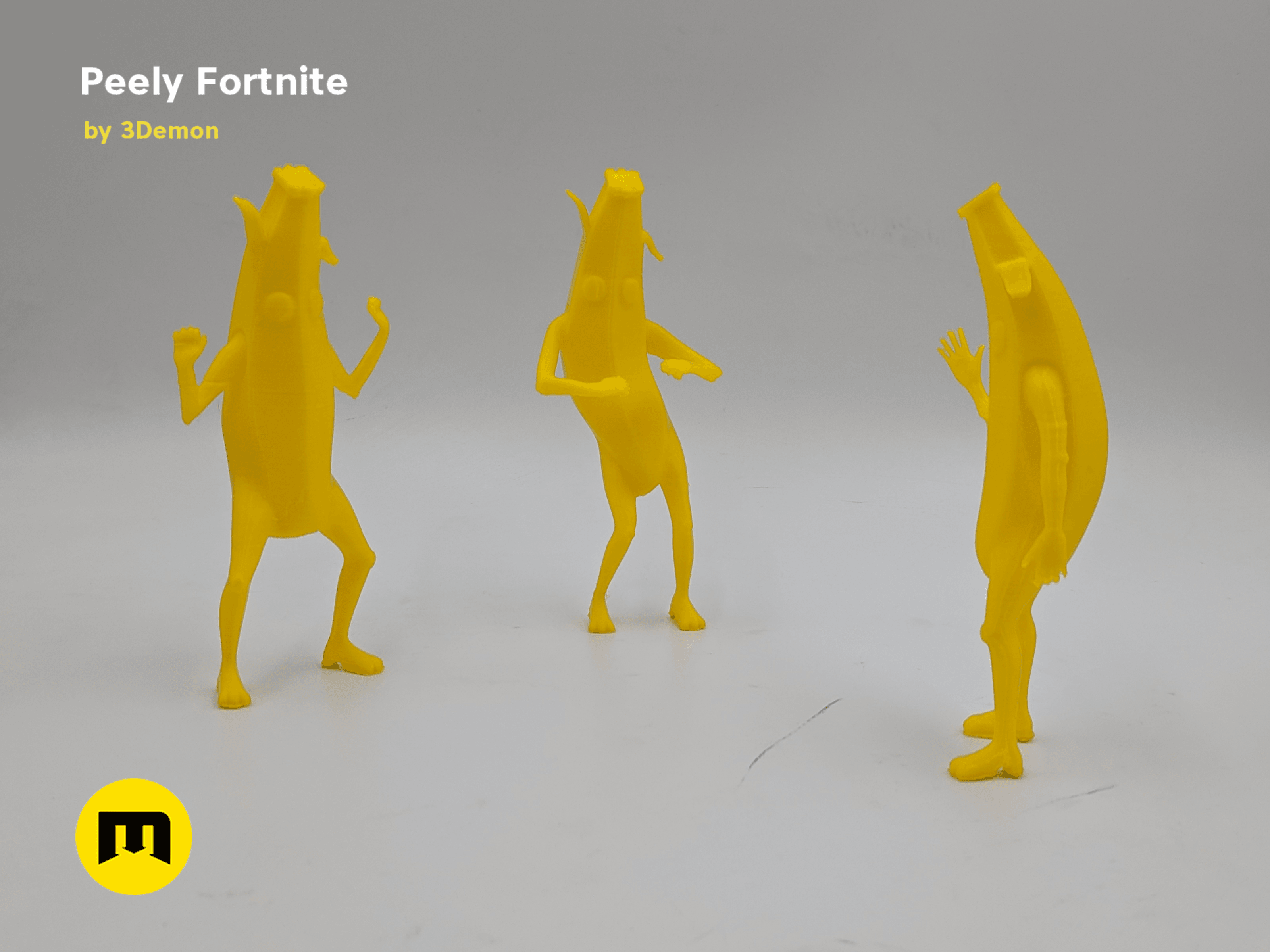 IMG_20190316_155102.png Download OBJ file Peely Fortnite Banana Figures • Object to 3D print, 3D-mon