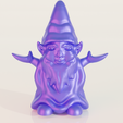 1.png Evil garden gnome miniature rain statue for 3D print 3D print model