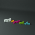 0001.png Clip, peg, fastener collection