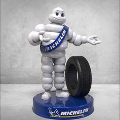 untitled.511.jpg STL file Michelin Mascota・3D printing model to download