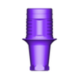 TiBase Short Neodent CM - Vladyslav Pereverzyev.stl Compatible Components for Neodent CM (Screw, TiBase, Analog) - 3D Print