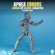 4.png Apnea Error - Donman art Original 3D printable full action figure