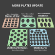PIL.png Modular Miniature Display System  [25mm-32mm-40mm-50mm] [PILLARS PACK]