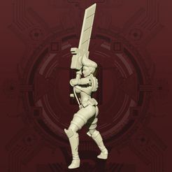 ci-sword.jpg Fichier STL (Mercy's Reach) Infanterie Castor - Pose de mêlée・Plan à imprimer en 3D à télécharger, Studio_Sol_Union