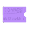 scp_card_.stl SCP O5 KEYCARD