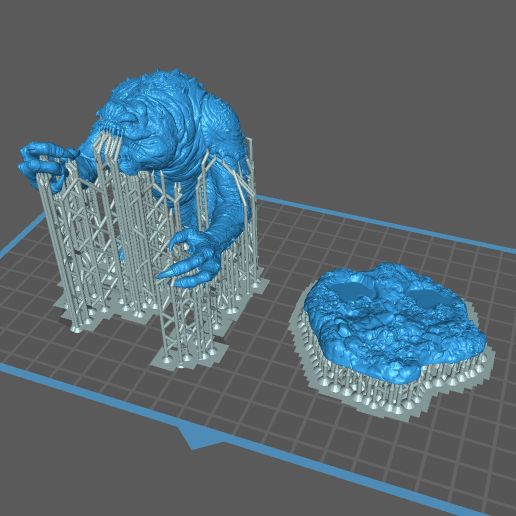 Rancor_10.jpg 绝地归来》中的兰科尔 - 3D 打印