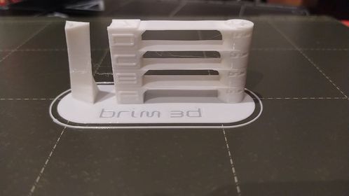 Temperature calibration tower brim3d V2