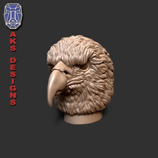 Eagle version 1 Penholder 3D model