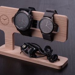 woodworking-cnc-6-1536x1024.jpg Free DXF file Watch Stand・Design to download and 3D print