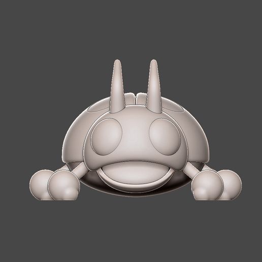 ZBrush-Document1.jpg Покемон ледиба