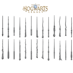 hp.png Harry Potter Hogwarts Legacy 26 Wands Pack