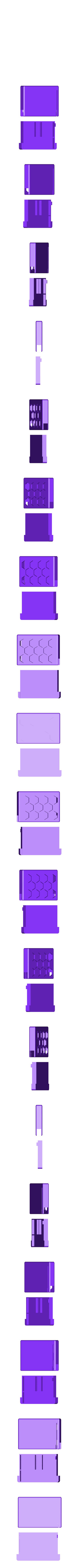 fullwalet.stl Free STL file Box wallet + extra sppace for bills・Template to download and 3D print, Gophy