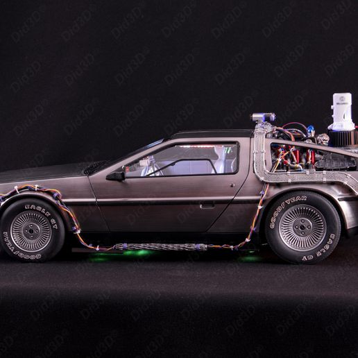 DSC_0348.jpg デロリアン フライング V2 アニマトロニクス HQ 1-8スケール 530mm プリント 3D
