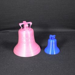 1.jpg Fichier STL Cloche (4 variantes)・Modèle pour impression 3D à télécharger