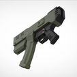 1.232.jpg Modified H&K MP5K from the movie Doom 3d print model