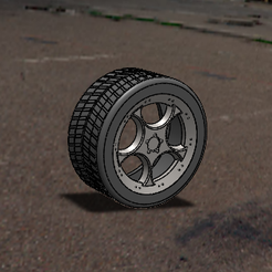 P1.png Tire and rim.
