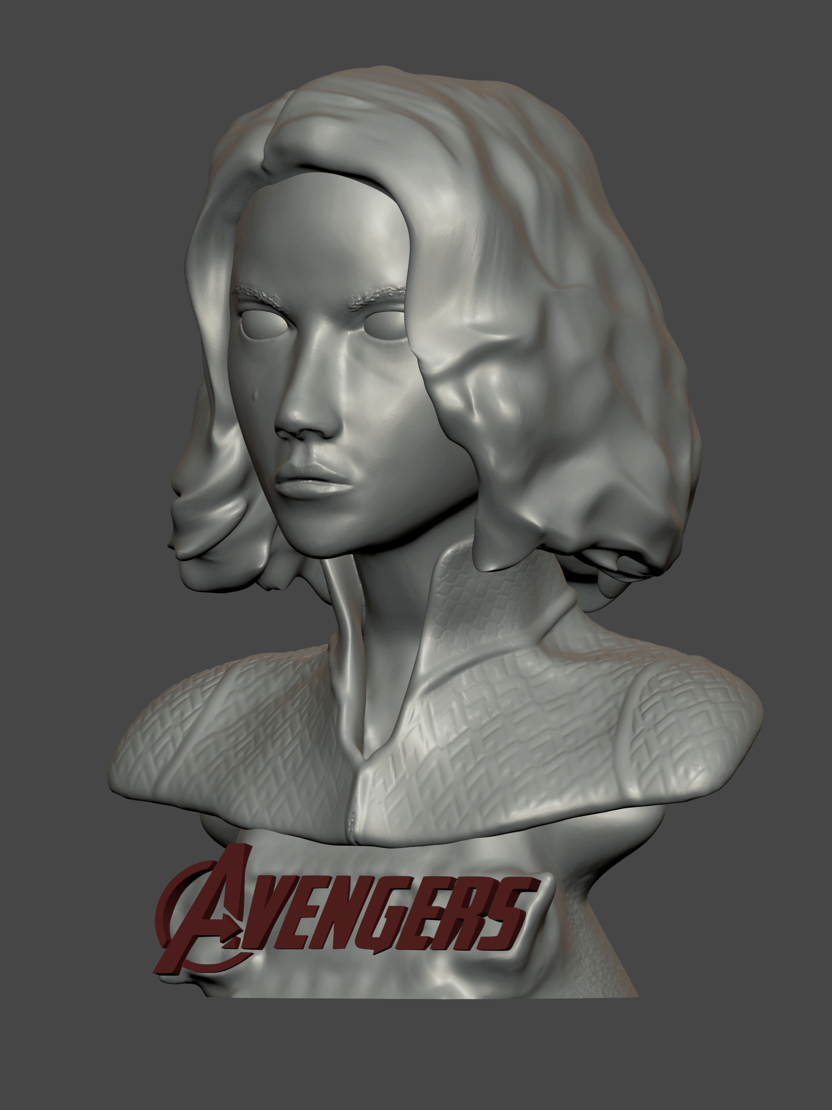 Download STL file Scarlett Johansson / Blackwidow / Natasha Romanoff