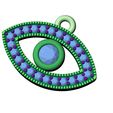 4.jpg Eye of Protection Pendant - 3D Printable Jewelry Model (Free)