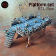 platform3.jpg MEGAPACK terrain! Azelum, terrain stl set for wargame like star wars
