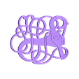 Pendentif002.stl Fichier STL gratuit Pendentif Viking Style Urnes - numéro 2・Modèle à télécharger et à imprimer en 3D