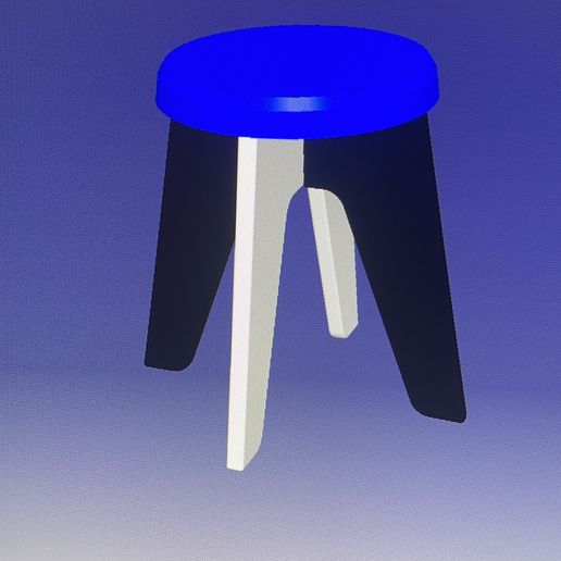 IMG_8877.jpeg Small stool - Petit tabouret