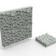 1.jpg 3D file hammered mosaic・3D printer model to download