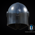 180.png Medieval Mando Helmet - 3D Print Files
