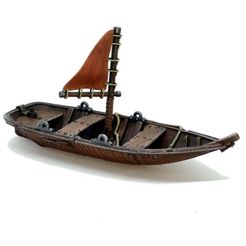Sail-boat-D1-4-Mystic-Pigeon-Gaming.jpg Télécharger fichier STL Voilier avec voile/sièges optionnels miniature de table • Plan à imprimer en 3D, MysticPigeonGaming