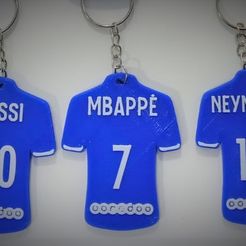 Foto-2.jpeg PSG Messi, Neymar and Mbappé PSG key rings