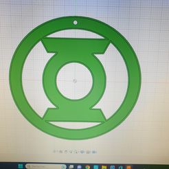 20230907_101942.jpg Fichier STL Porte-clé Green lantern・Design pour impression 3D à télécharger